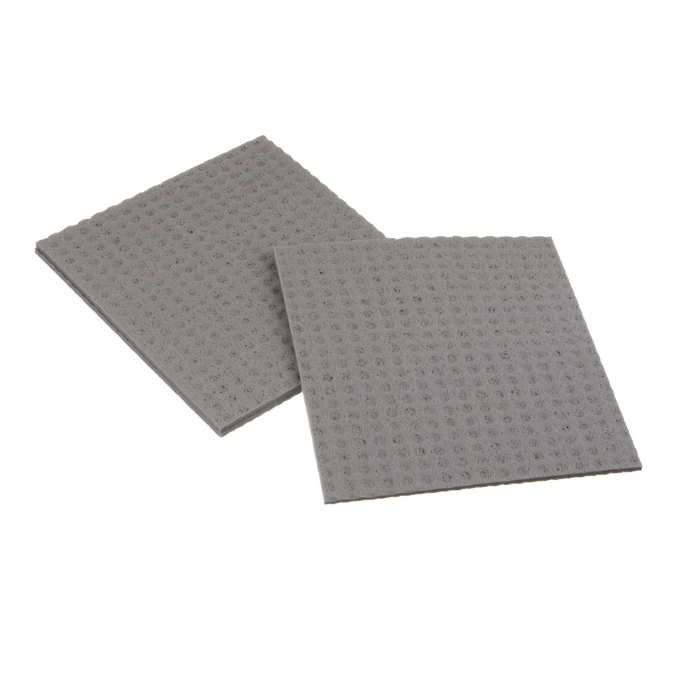 Салфетки универсальные губчатые тм VETTA, 3 шт, 14х15см, целлюлоза, цвет серый - #5