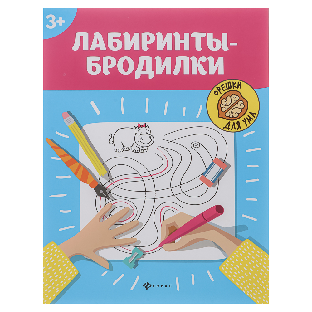 Книжка "Орешки для ума",20х26 см, 32 стр., 6 дизайнов - #8