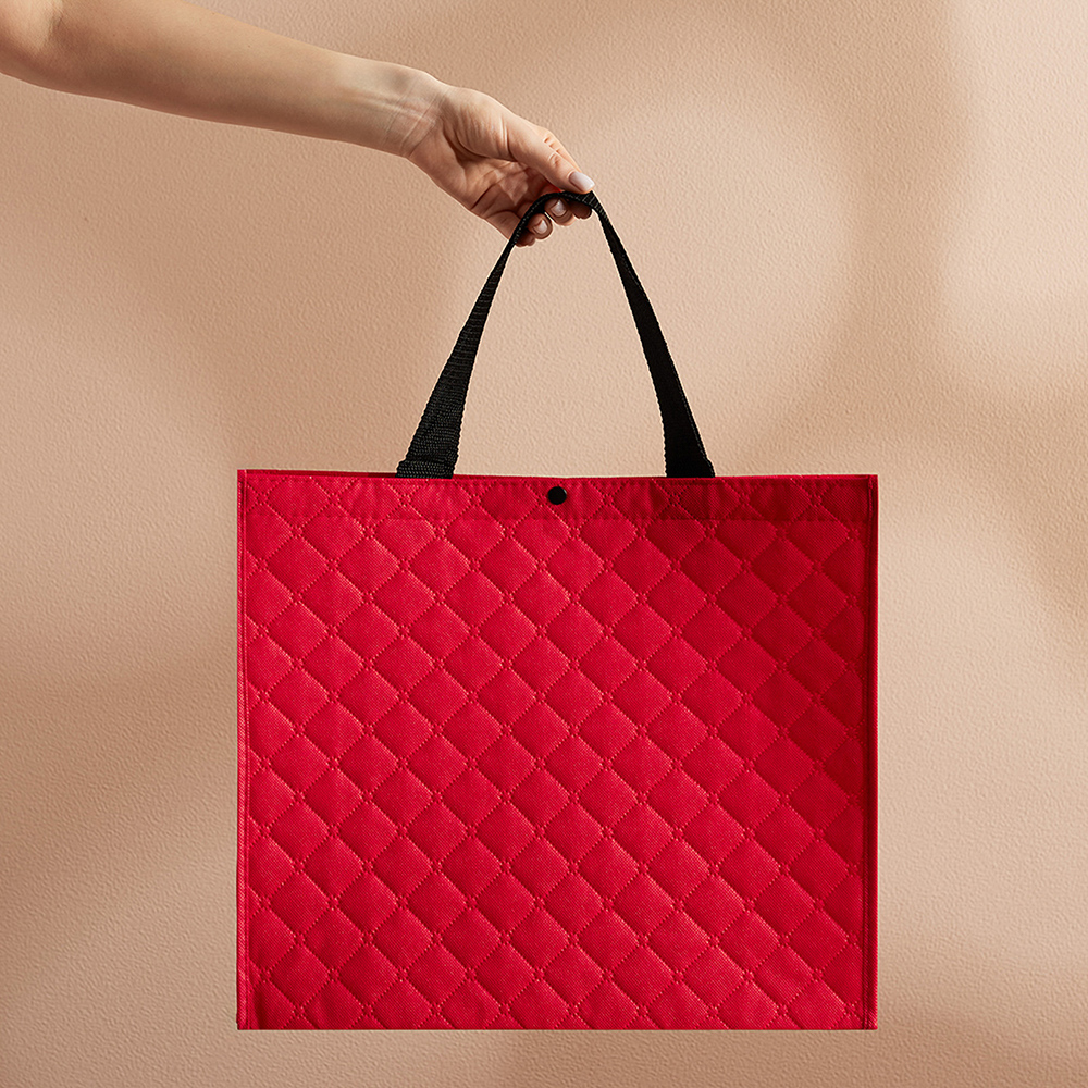 VETTA Сумка хозяйственная трехслойная, 34х40х12,5см, 17л, до 10кг, полиэстер, красная - #6