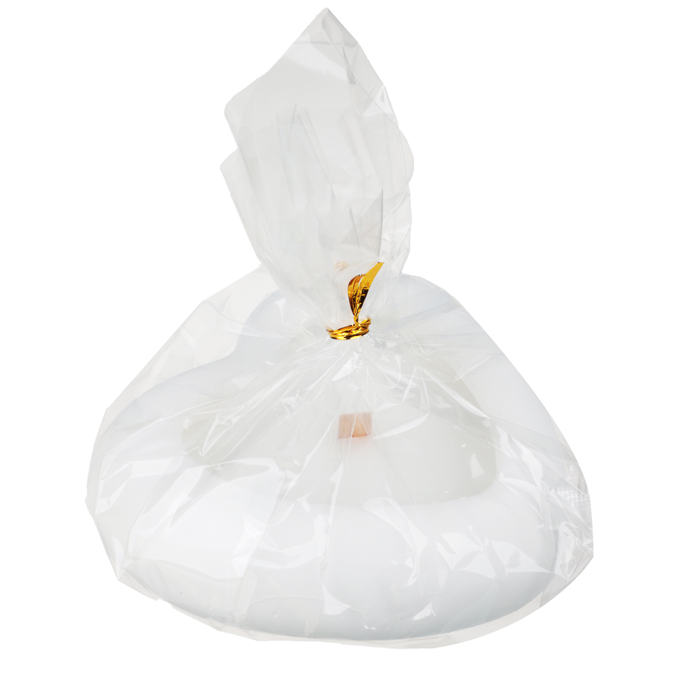 Свеча парафиновая, в подсвечнике, сердечко белое, 5,6x17,3x16 см - #3