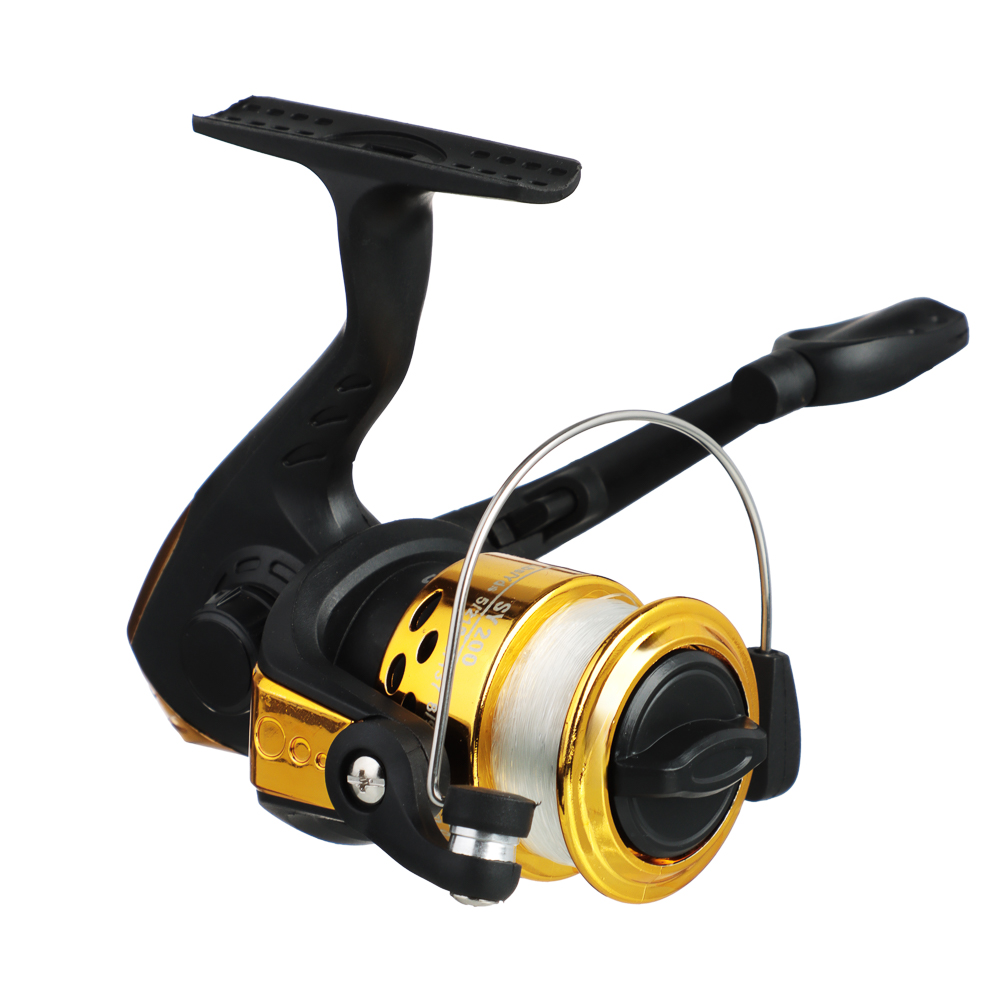 AZOR FISHING Катушка SY 200, передний фрикцион, 1 п.п.,металл, пластик, с леской 0.25 мм - #5