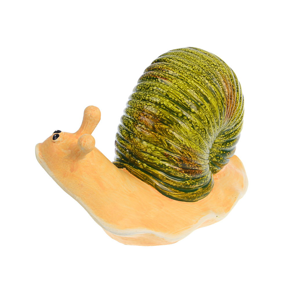 Фигурка садовая "Улитка" тм INBLOOM, 20х10х12см, магнезия - #4