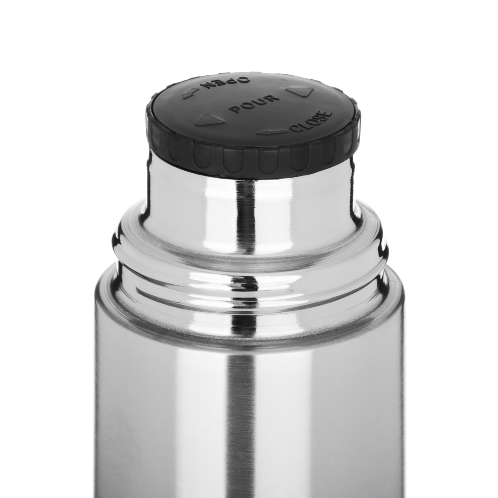 VETTA Термос 0,75л "Буллет" для напитков, серебристый, нержавеющая сталь - #2