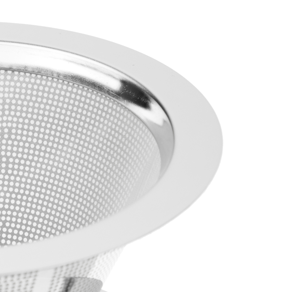 Воронка для кофе 12х8,5х6см, диаметр нижней части 9см, нерж.сталь - #2