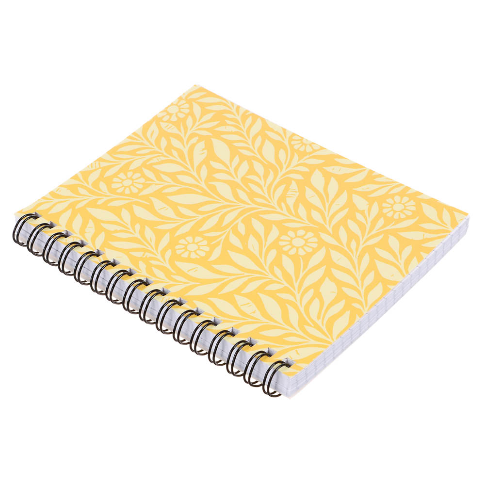 Блокнот "Botanica", 105х140 мм, 80л, клетка, мягкий переплет, спираль, в ассортим. - #16