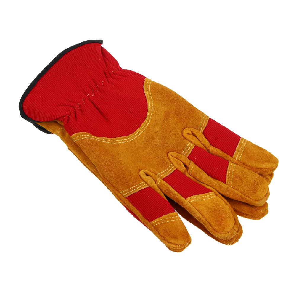 INBLOOM Перчатки садовые XL, 26х12см, 150г (+-10г), спилок, полиэстер - #2