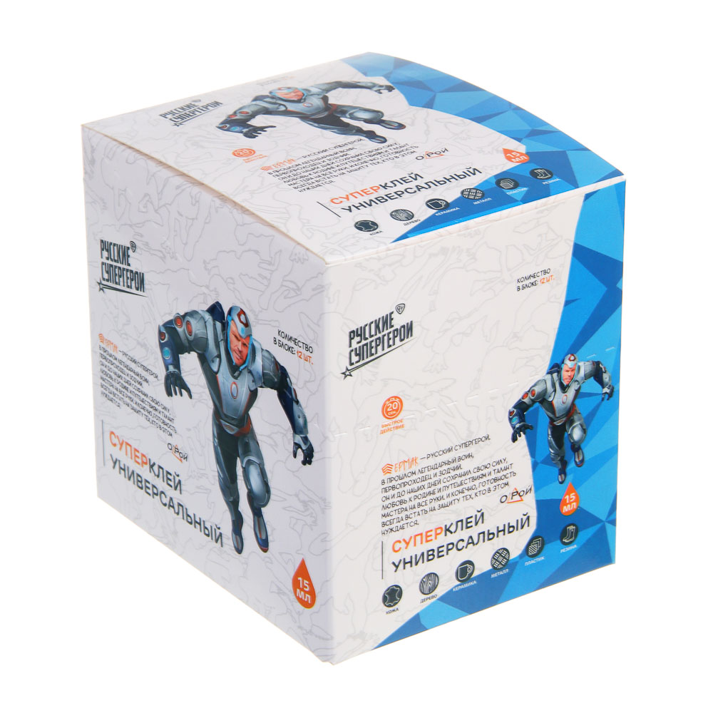 ЕРМАК Супер клей универсальный 15мл туба в шоубоксе - #5