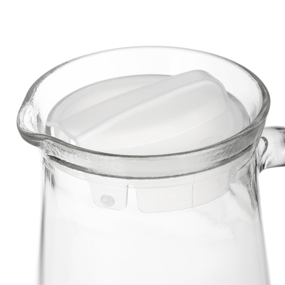 Кувшин "Крист" с пластиковой крышкой, 1,5л, стекло - #3