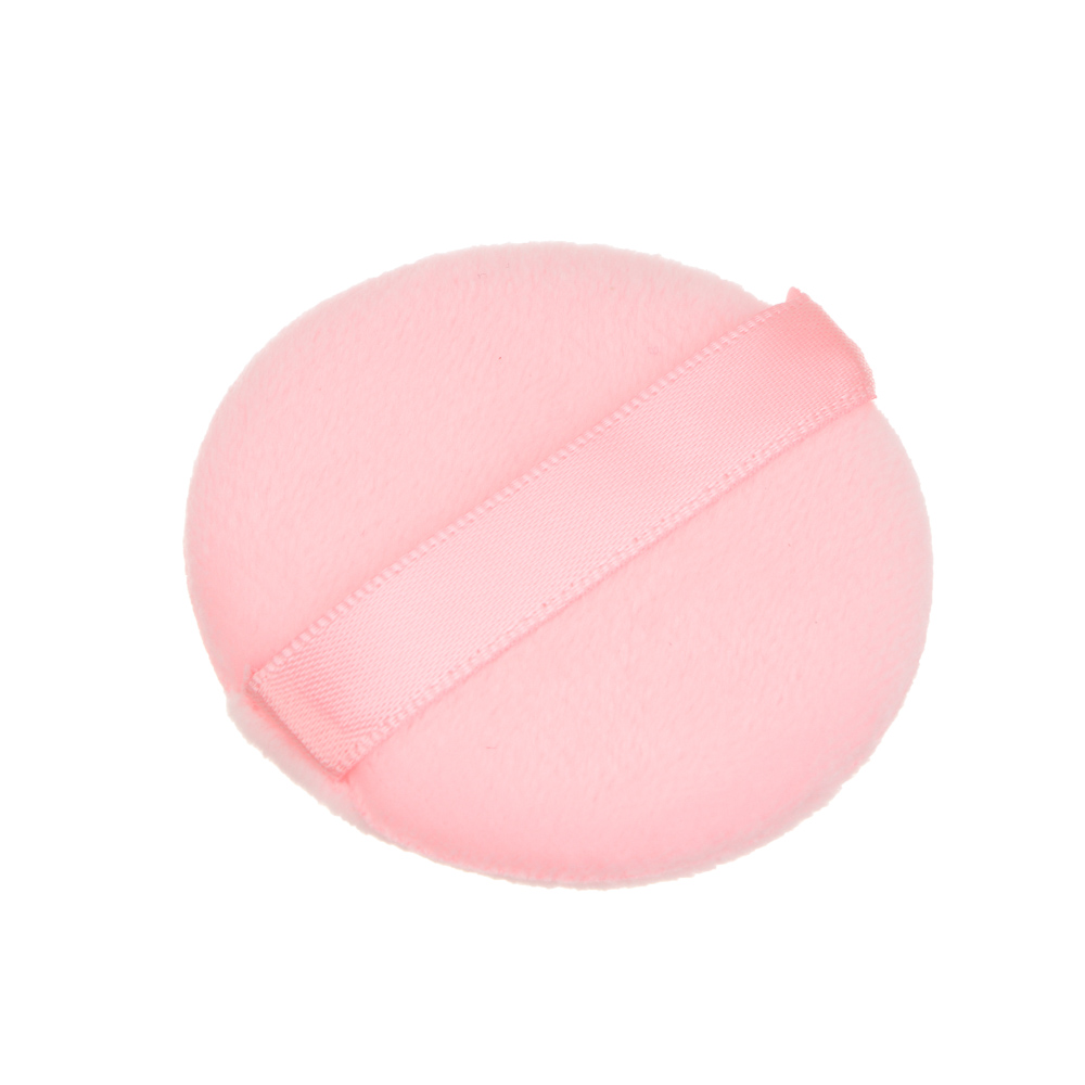 Набор для визажа 5 шт (спонжи 2 шт, кисти 3 шт) тм ЮНИLOOK, ЭВА, ПУ, пластик, нейлон, 3 цвета - #13