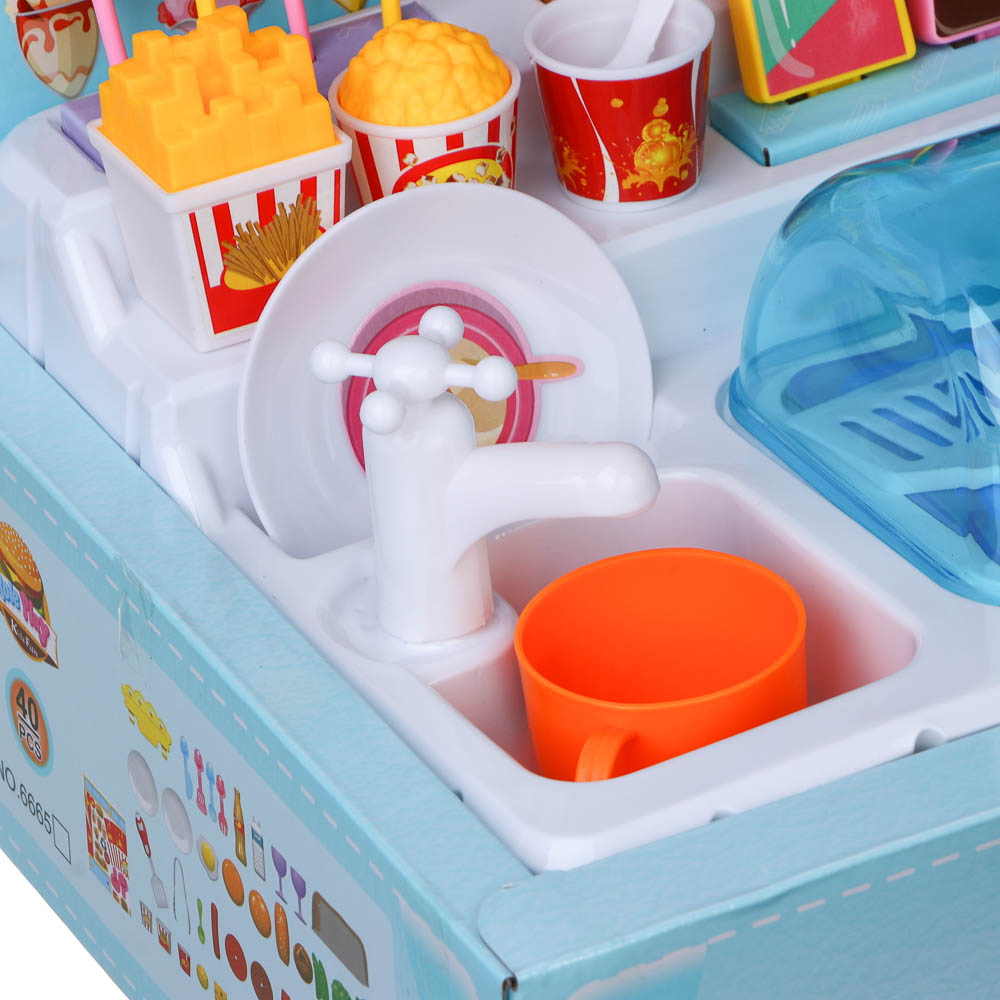 ИГРОЛЕНД Игровой набор Кухня в чемодане, PP, ABS, 39х26х10,5 см - #6