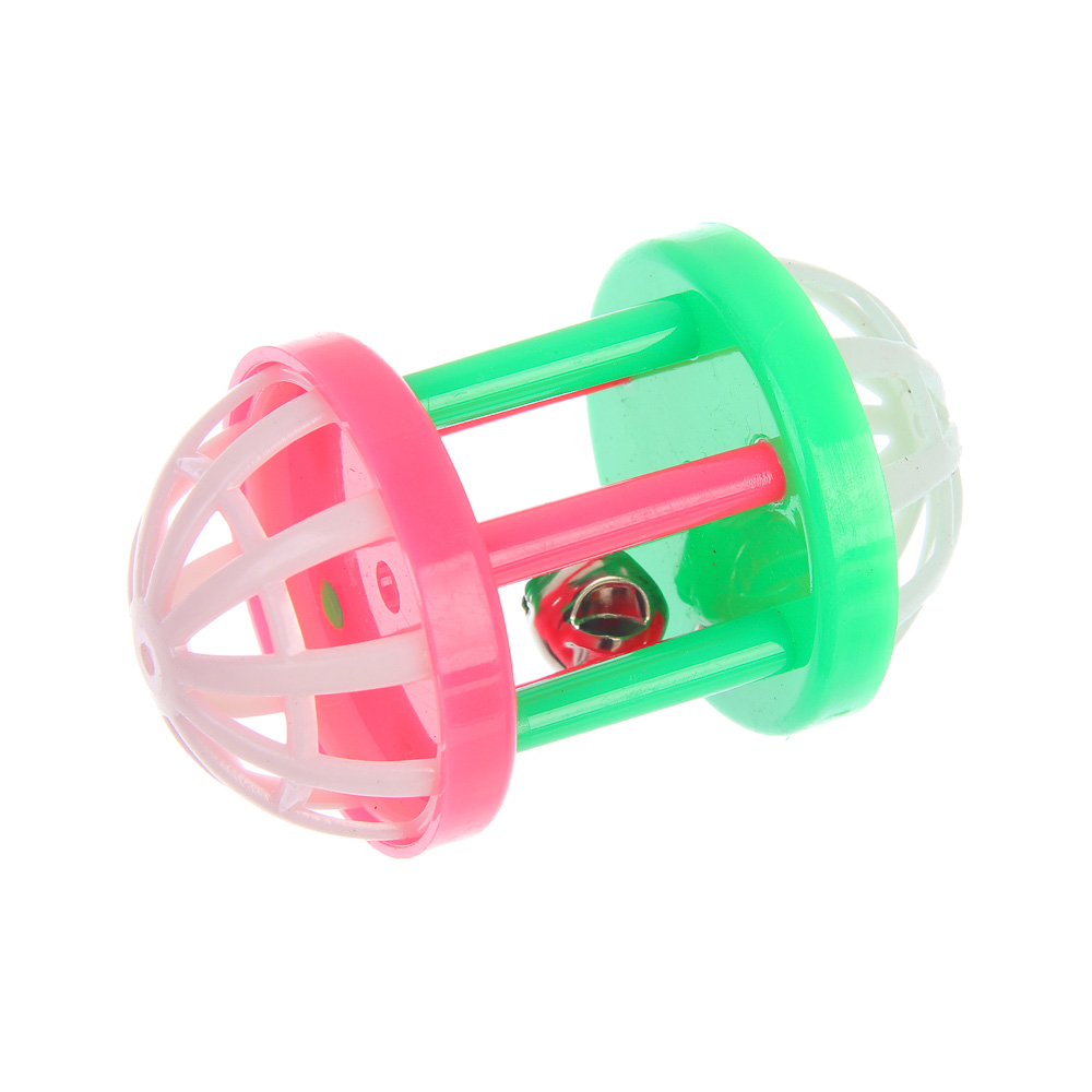 VETTA Игрушка для домашних животных, набор 2 шт с бубенчиком, пластмасса - #2