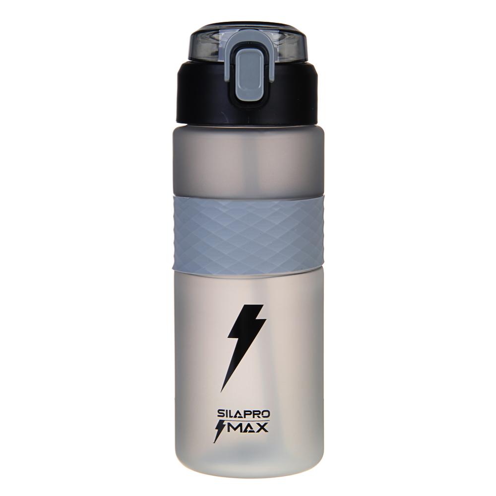 SILAPRO MAX Бутылка спортивная с замком, ULTIMATE GREY, 700мл, PC - #1