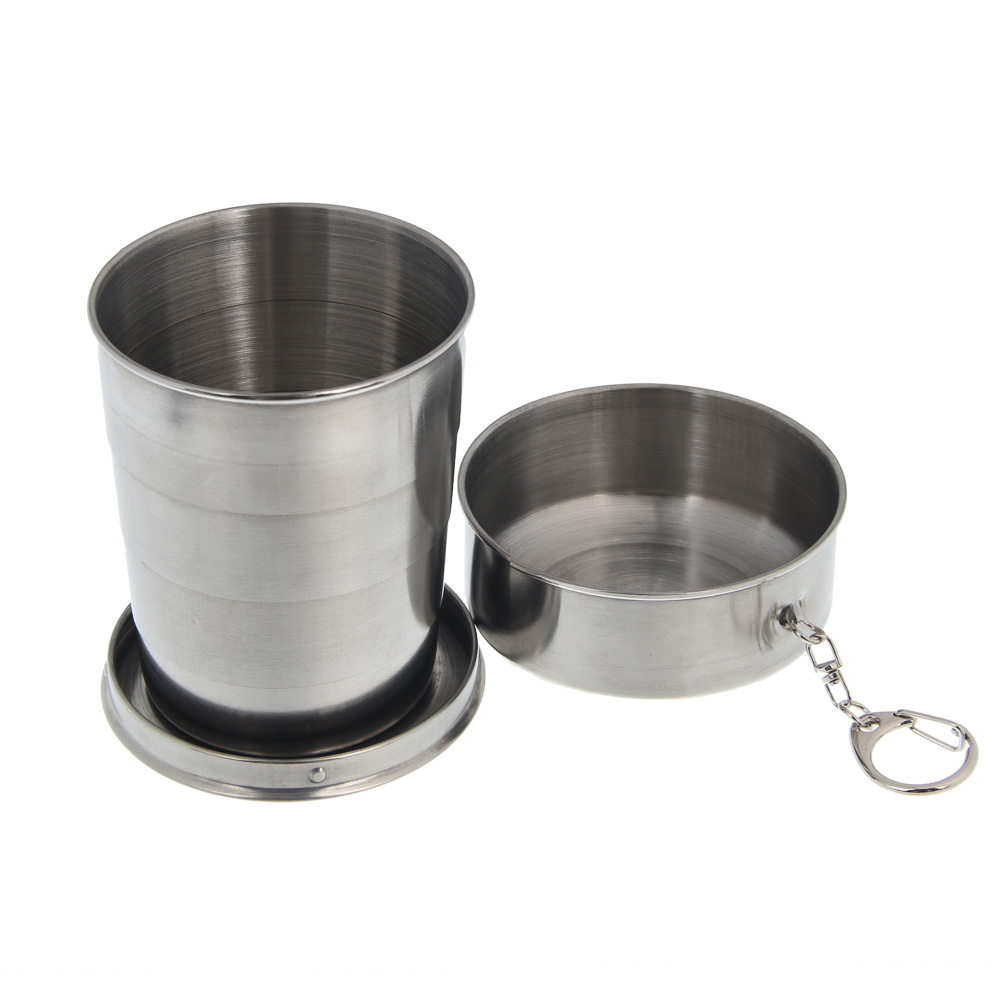 Стакан походный складной "Турист" тм BY Русские Супергерои, нерж.сталь, 250мл - #3