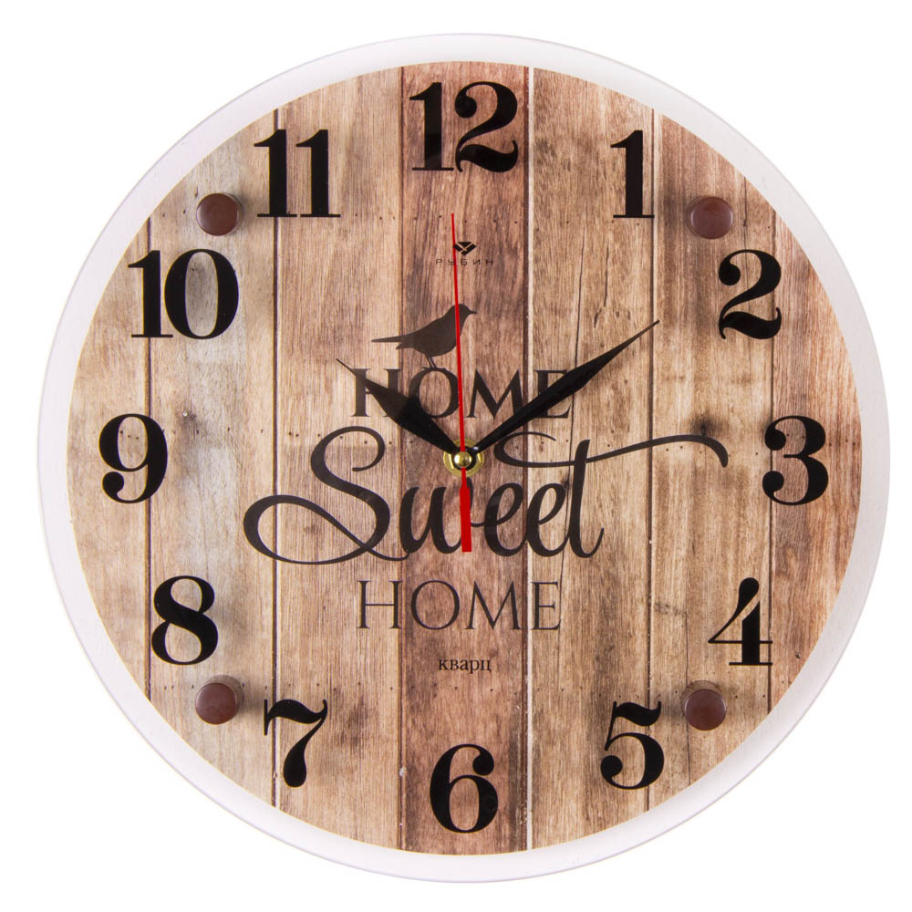 Часы настенные "Sweet Home", 30 см, арт. 3030-034 - #1