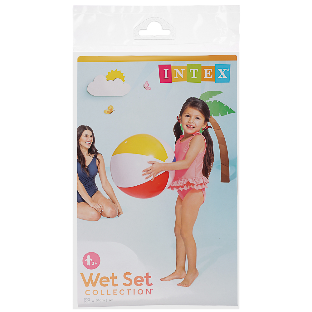 INTEX Мяч надувной, 51см, от 3 лет, 59020NP - #3