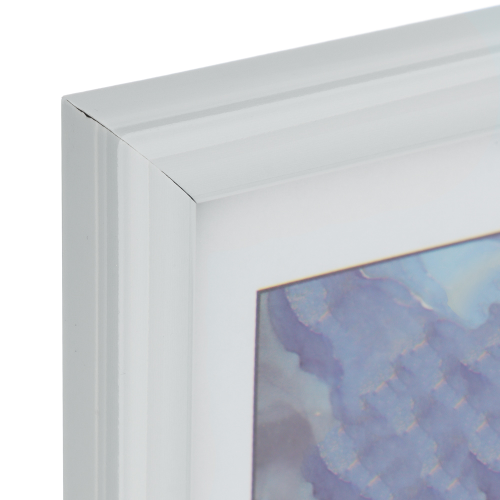 Фоторамка, 10x15 см, пластик, Радуга белый - #3