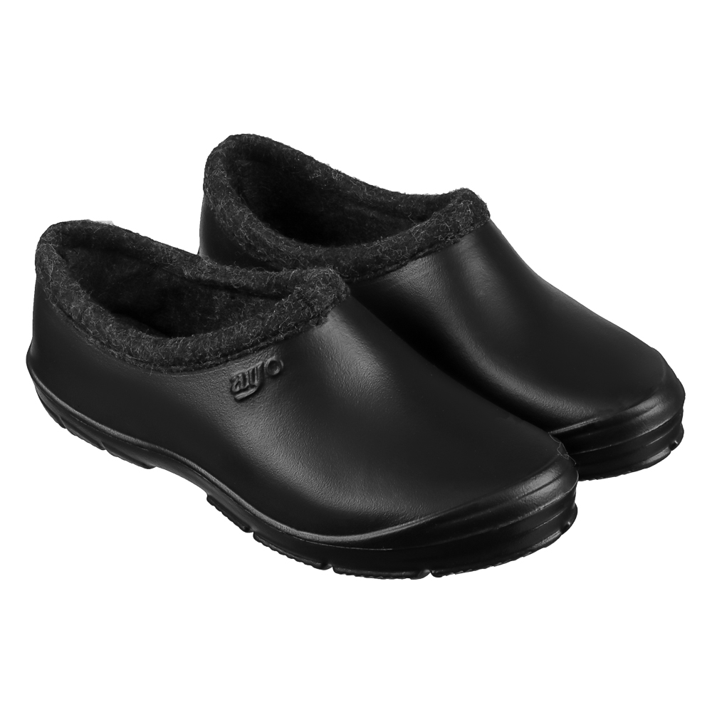 Галоши утепленные женские AYO, чёрный, размер 36-41, материал галоши ЭВА, утеплитель ворсин - #1