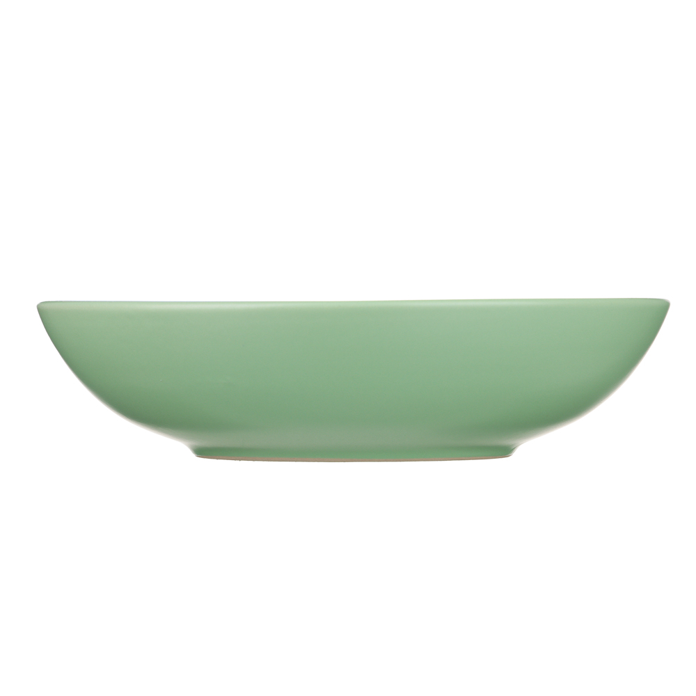 Тарелка для супа/салатник 20см, тм MILLIMI мятный, керамика - #3