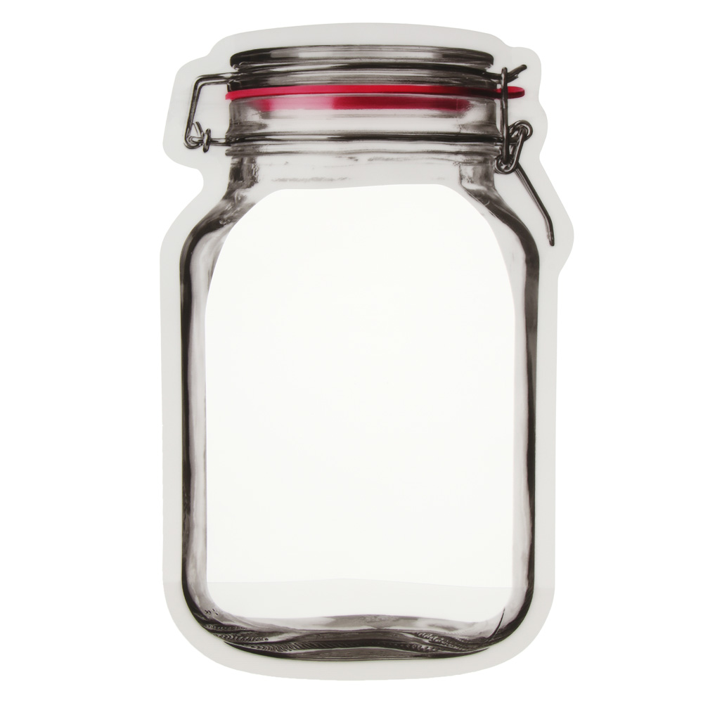 Пакеты для хранения круп в виде банки, тм VETTA, 3 размера в одном комплекте - #2