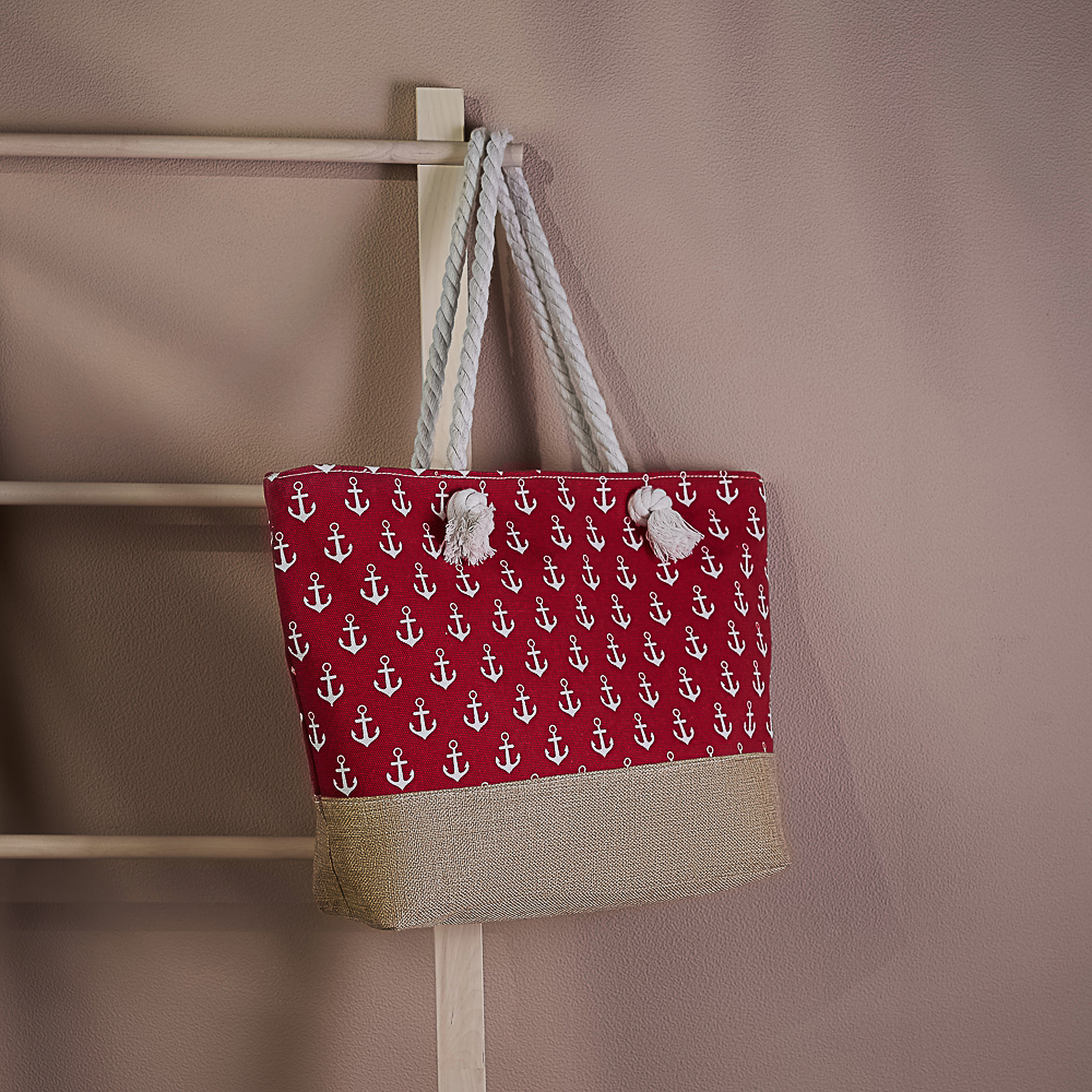 ЮL Сумка пляжная 52х35х12 см, 100% полиэстер, 3 цвета - #15