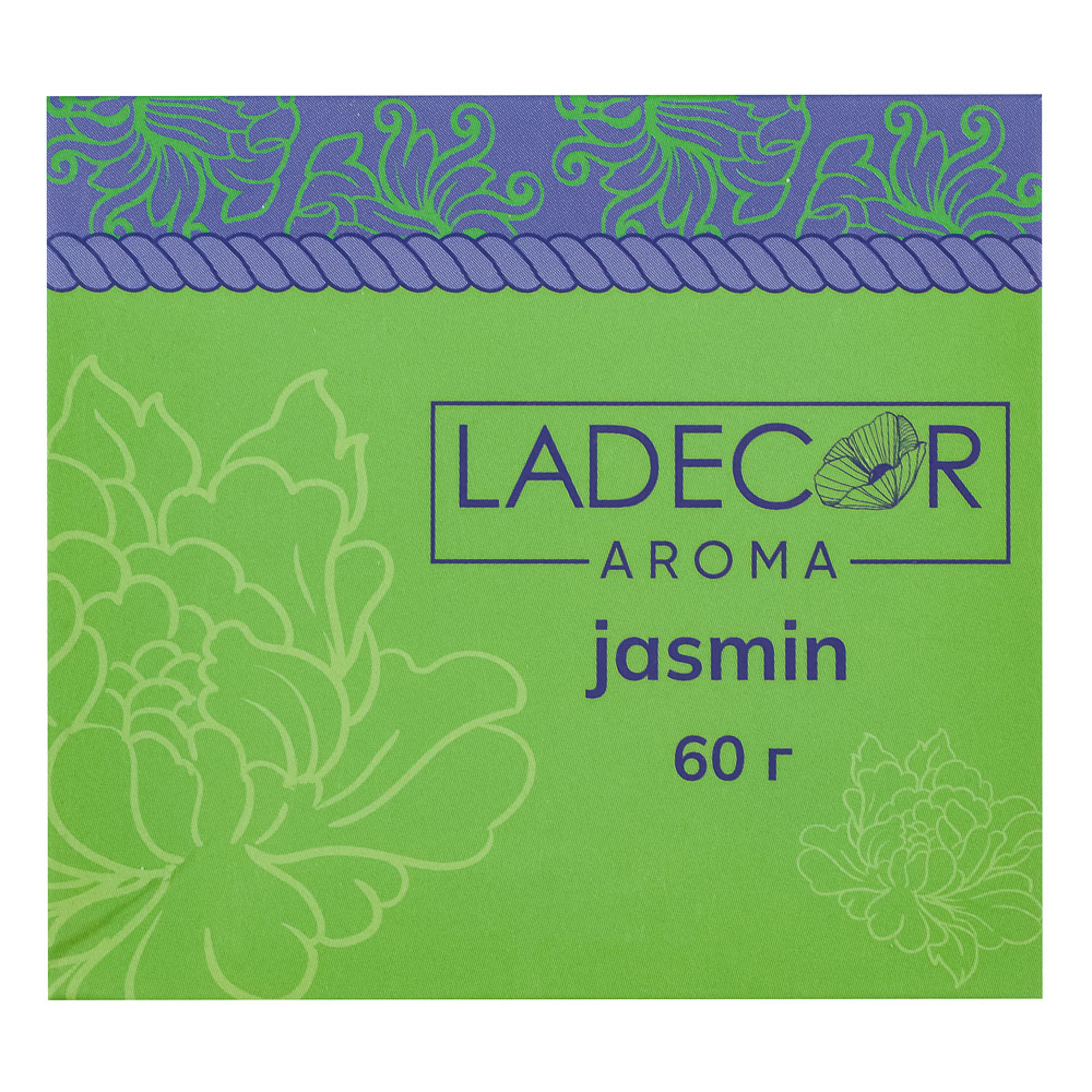 LADECОR Ароматизатор для дома и авто,гелевый с блеском,60г.,океан,лимон,османтус,жасмин,одеколон - #10