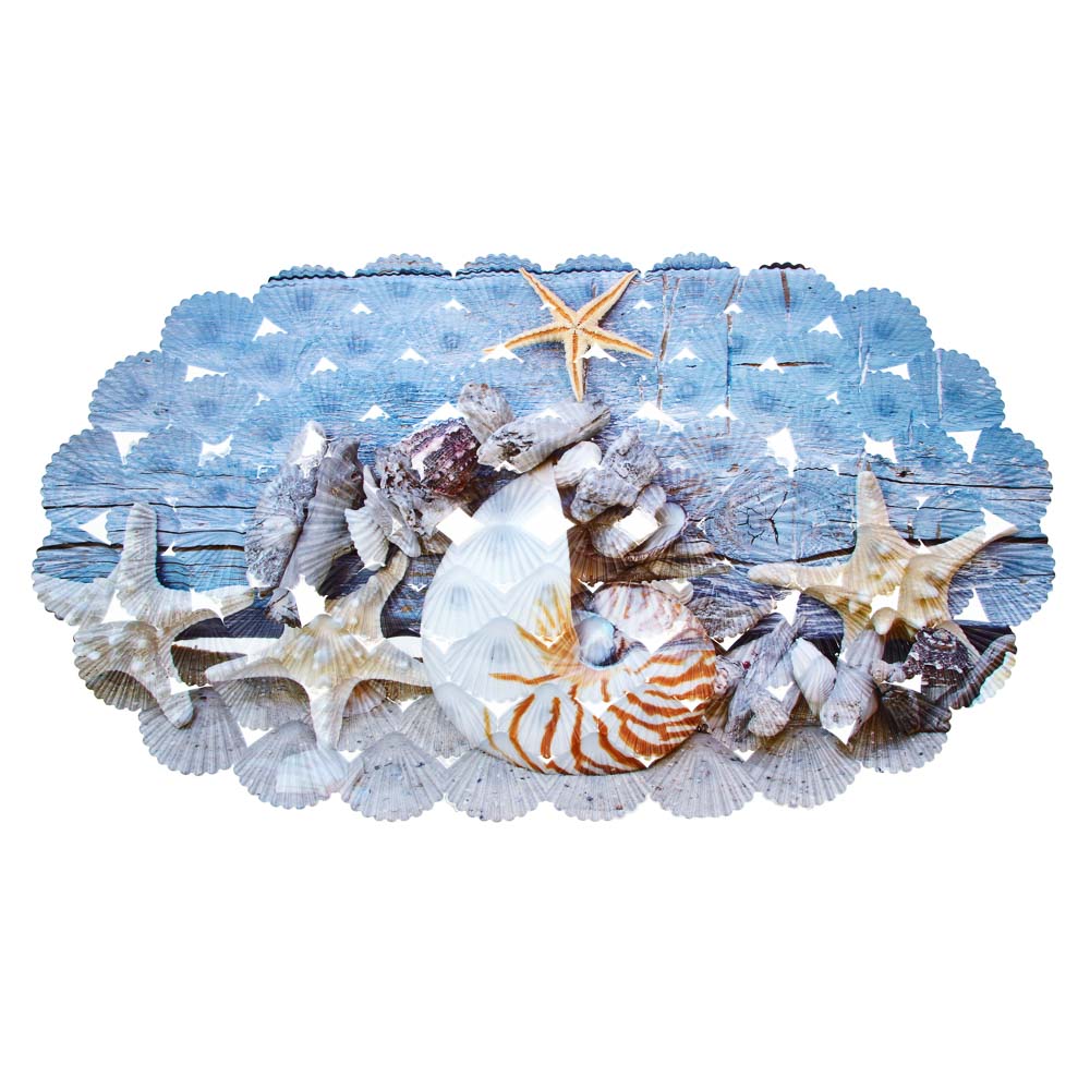 Коврик противоскользящий тм VETTA Парадиз, ПВХ, 66x38 см, 2 дизайна - #2