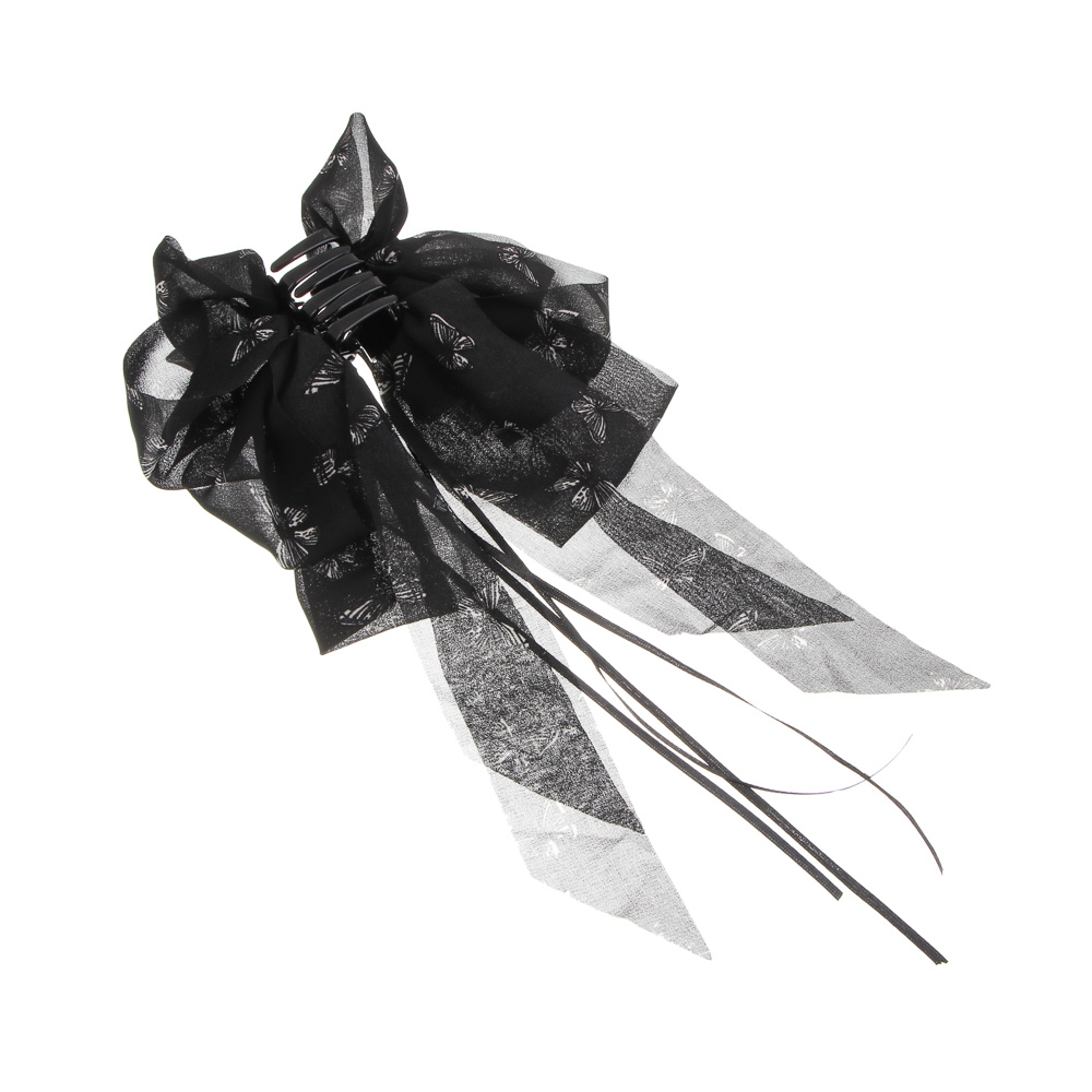 Краб-бант для волос, тм ЮНИLOOK, 4см, акрил, 2 цвета, #19 - #5