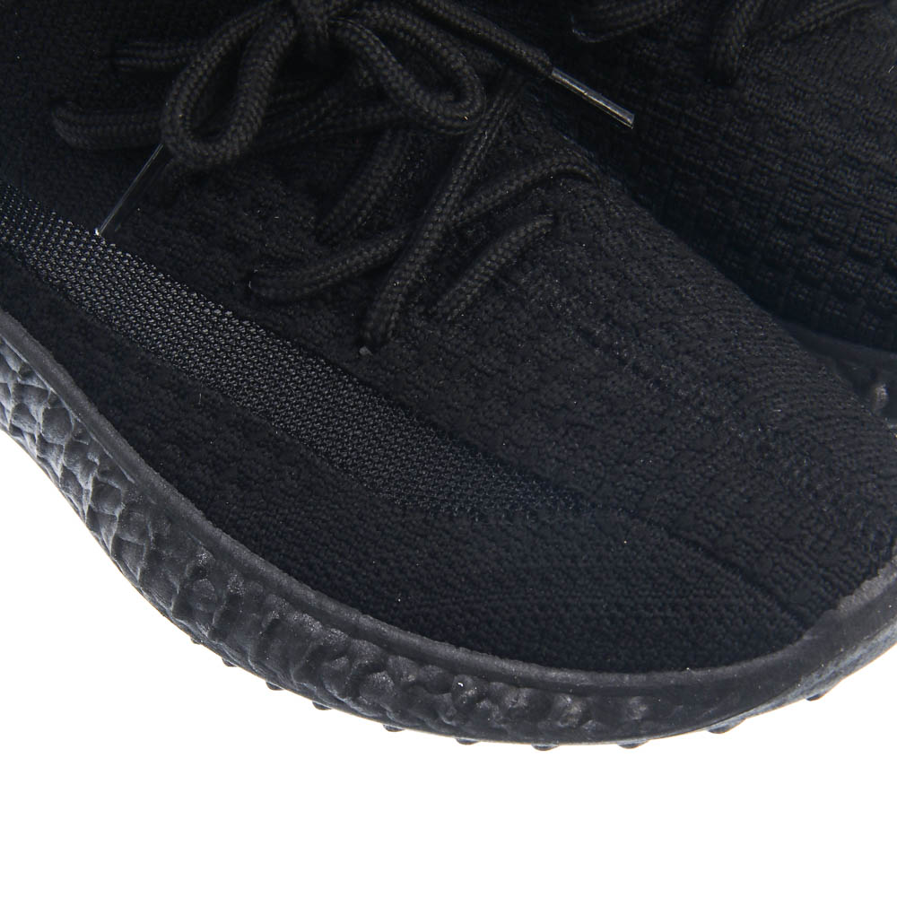 Кроссовки спортивные, р. 42, черные, полиэстер, ПВХ - #2