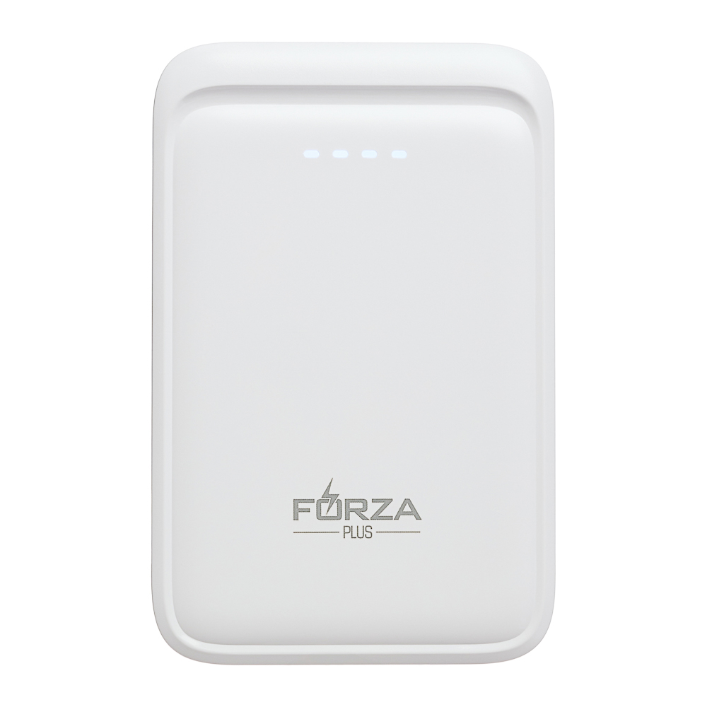 FORZA Аккумулятор мобильный, 5000 мАч, 1xUSB-A, 1xUSB-C, 10W, 2A, пластик, белый - #3
