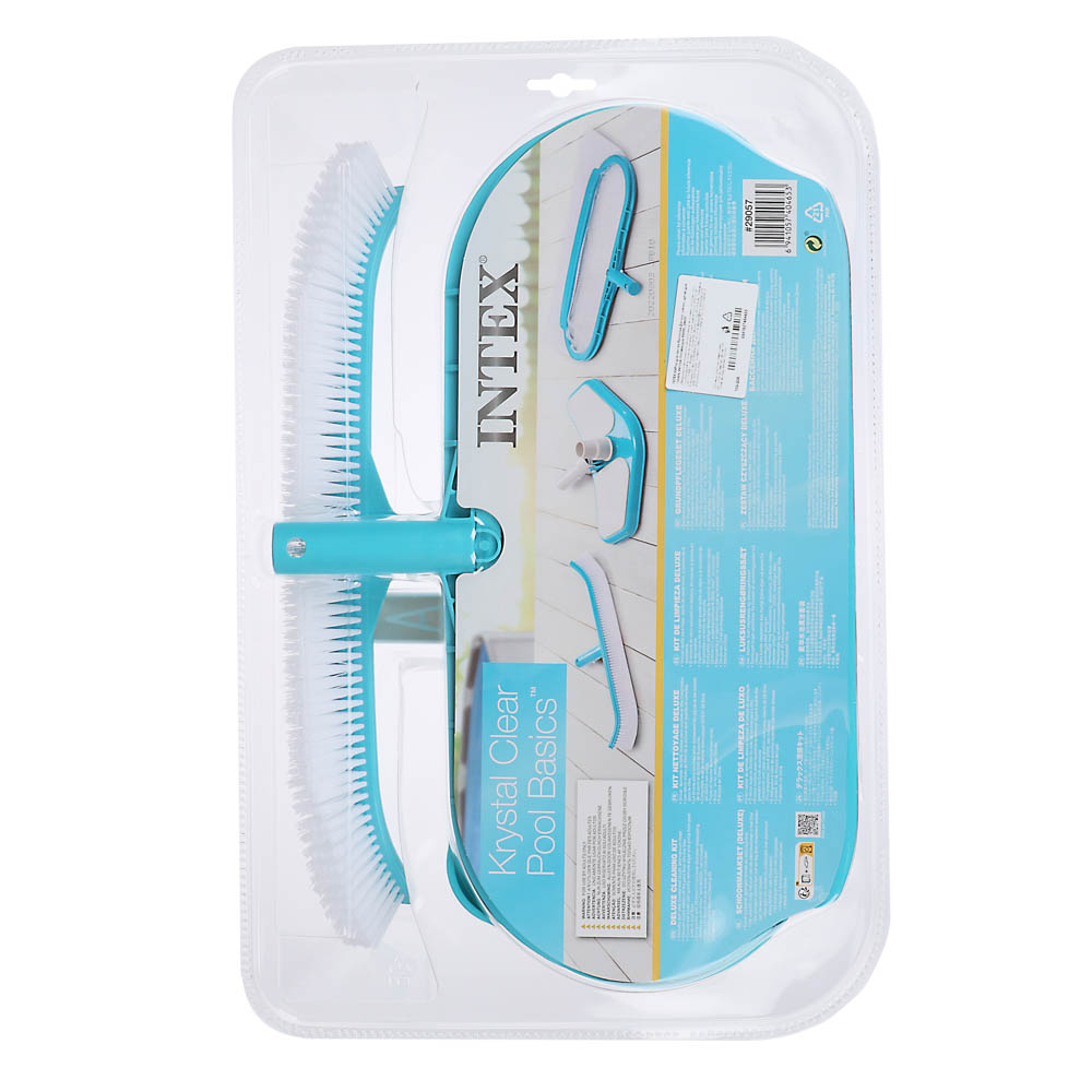 INTEX Набор для чистки бассейна Дэлюкс (сачок, щетка для стенок, вакуум.головка для 58959), 29057 - #5