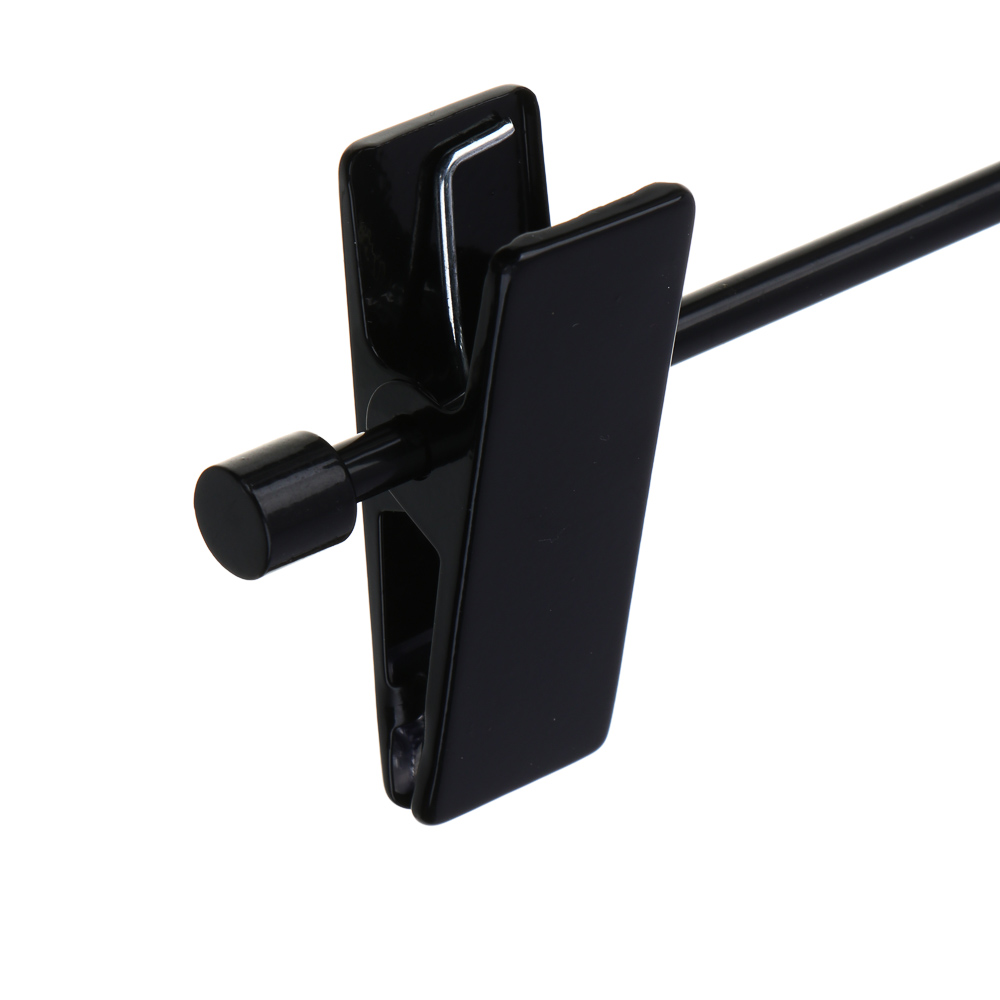 Вешалки для юбок и брюк тм VETTA, 2шт, 31х6см, с зажимами, ПВХ, металл, цвет черный - #3