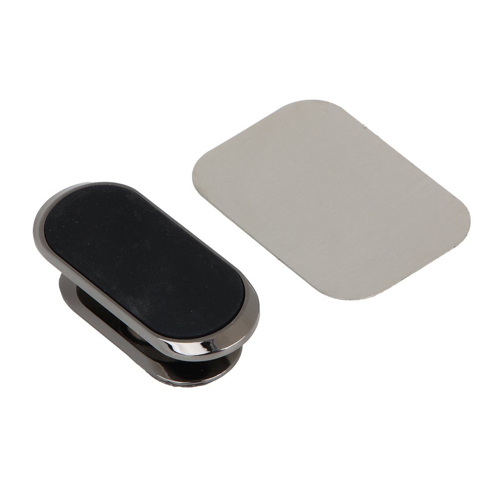 ЕРМАК Держатель телефона магнитный на панель, металл, soft touch - #3