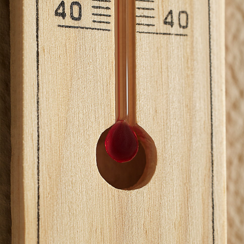 VETTA Термометр деревянный Классик малый, блистер, 20х4см - #8