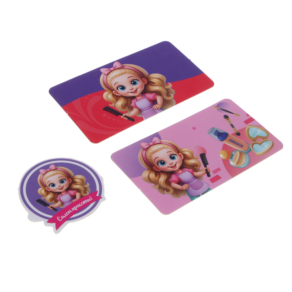 ИГРОЛЕНД Набор игровой профессии мини "Стилист" с акс., PP, ABS, 39х6,5х27 см - #3