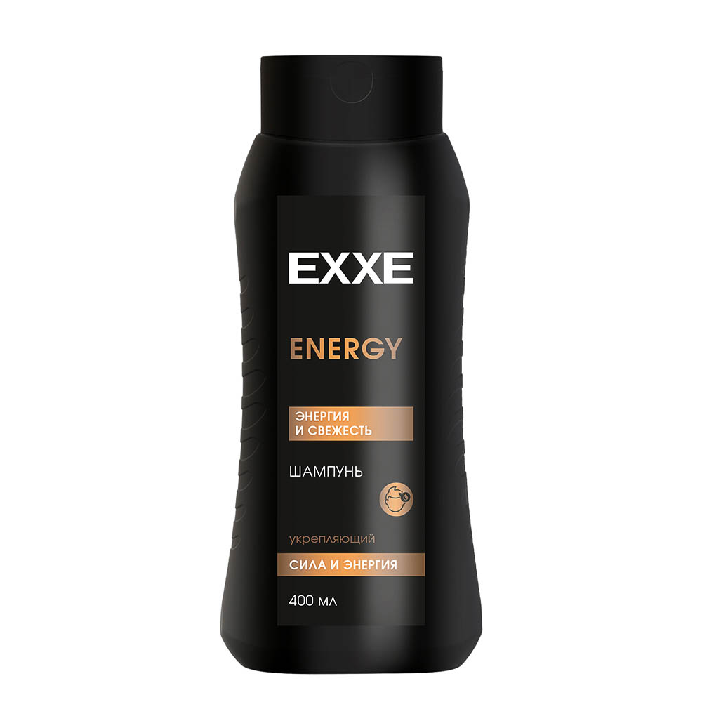 Шампунь для волос мужской EXXE MEN ENERGY Сила и энергия, п/б, 400 мл - #1