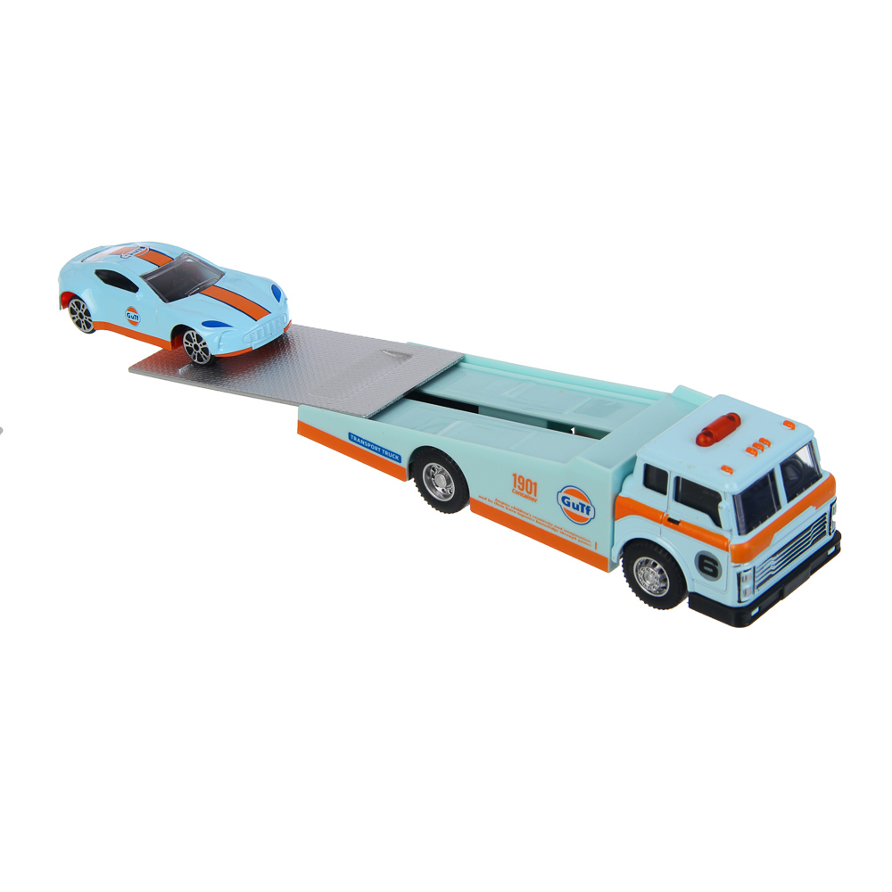 ИГРОЛЕНД Машина "Эвакуатор", инерция, 1 машинка, металл, пластик, 22,25х16 см, 3 дизайна - #8