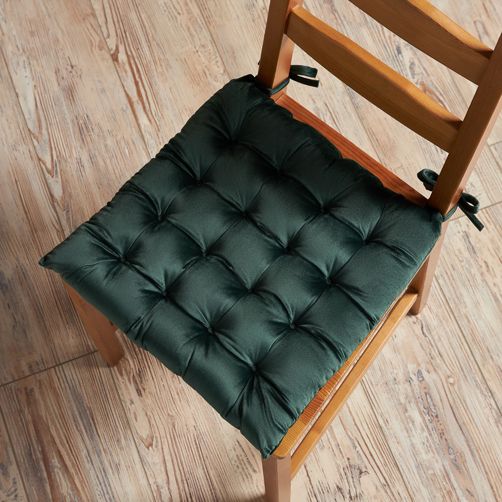 PROVANCE Эвкалипт Подушка на стул, 100% полиэстер, 38х38см, зеленый - #7