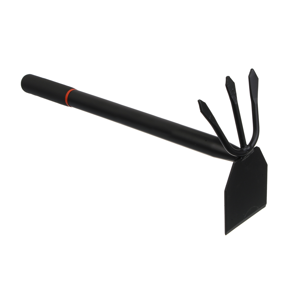 INBLOOM Мотыга двухстороняя с антискользящей ручкой, 41х18см, металл - #1