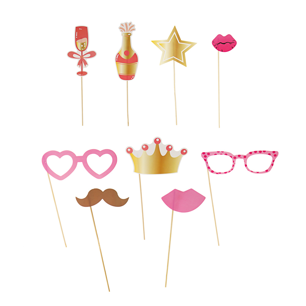 Набор для фотосессии тм Fntastic, бумага, бамбук, 9 шт, 2 дизайна - #2