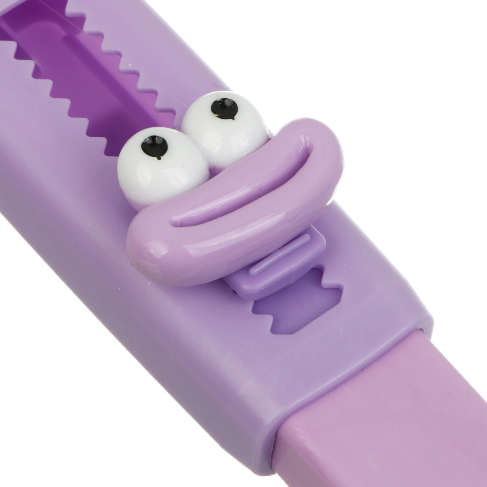 Ластик выдвижной "Мемы", 8,5х2,5см, ТПР, пластик, 4 вида, шоу-бокс - #3