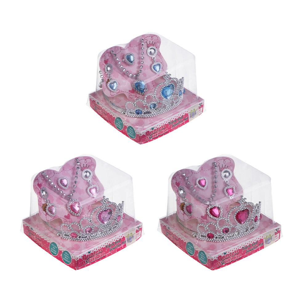 ИГРОЛЕНД Набор бижутерии "Королевский", PP, ABS, 15х12х14см - #3