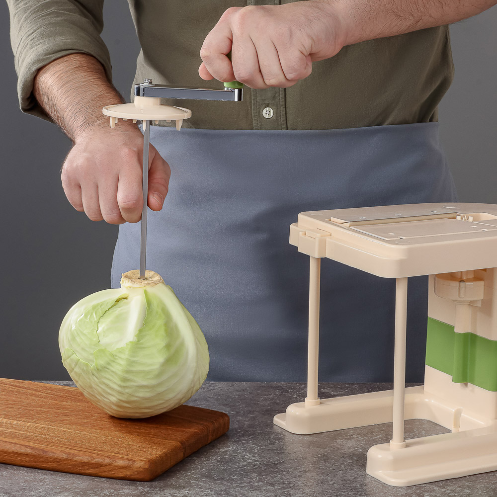 SATOSHI Капусторезка 23х22х26см "Молния", 3 лезвия, нерж.сталь - #11