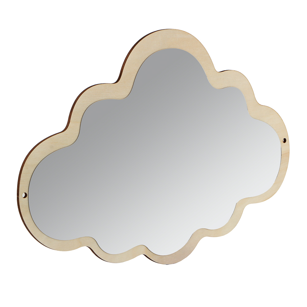 Зеркало настенное декоративное в виде облака - #3