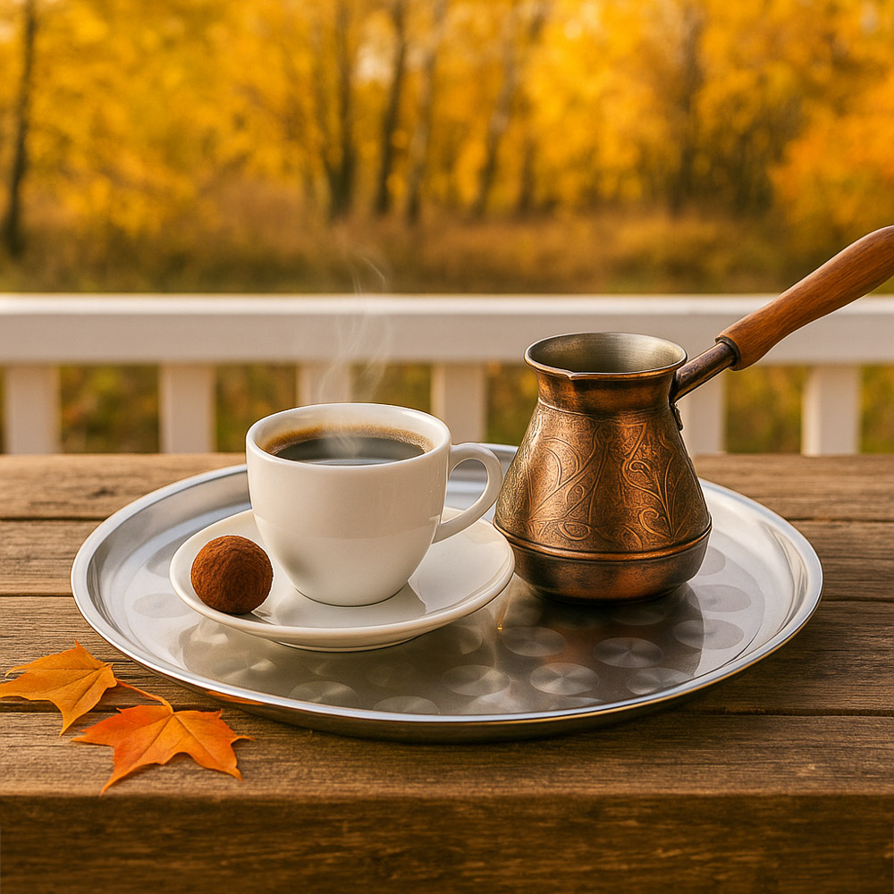 VETTA Поднос круглый 35см, нерж.сталь - #7