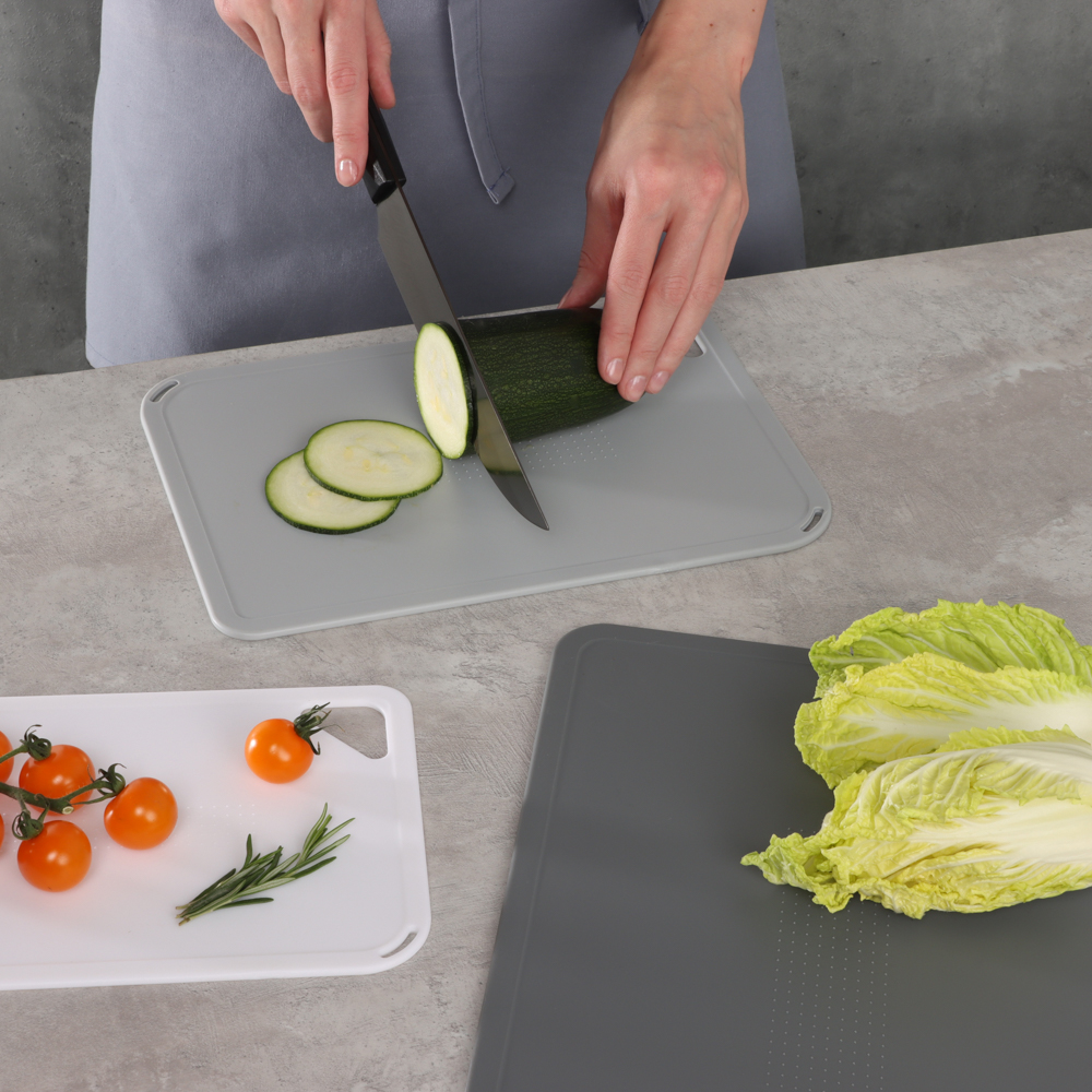 SATOSHI Ланьон Набор досок разделочных 3шт 36x25x0,6 см; 29x20x0,5 см; 23x16x0,4 см, пластик - #13