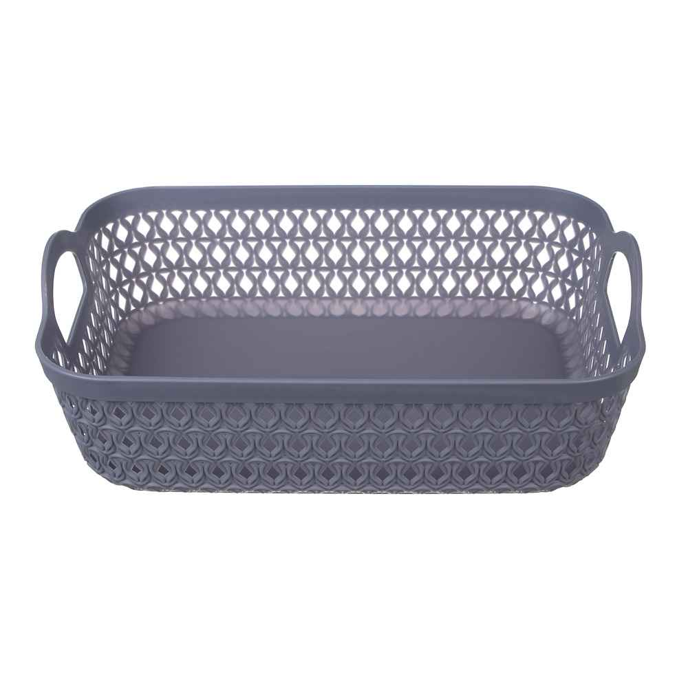 Корзина для хранения тм VETTA, пластик, 26,5х20,5х8,5см - #3