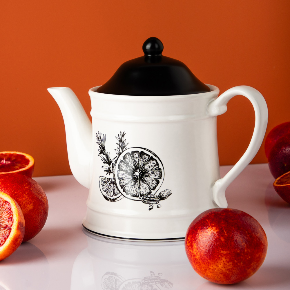 MILLIMI Китчен Чайник заварочный, 950мл, керамика - #11