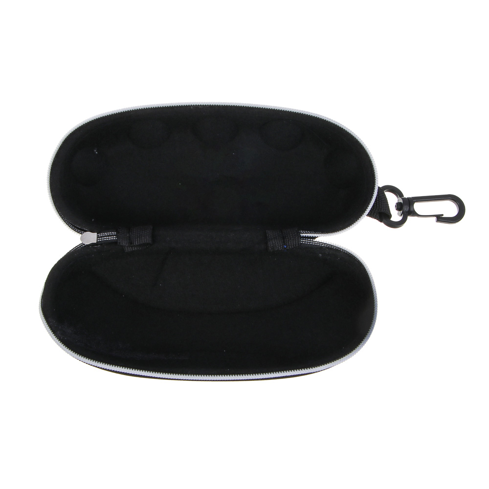 ЮL Футляр для очков на молнии с карабином, ЭВА, 16х6,5см, 3 цвета - #3