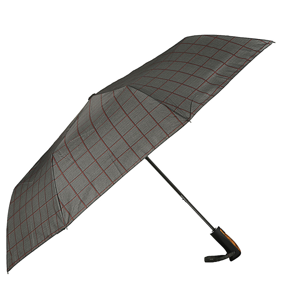Зонт мужской, полуавтомат, сплав, пластик, полиэстер, 55см, 8 спиц, 4 цвета - #2
