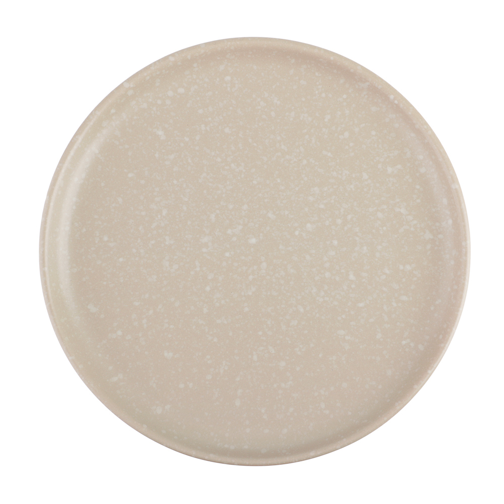 MILLIMI Тарелка десертная 20х2см, керамика, бежевый - #1